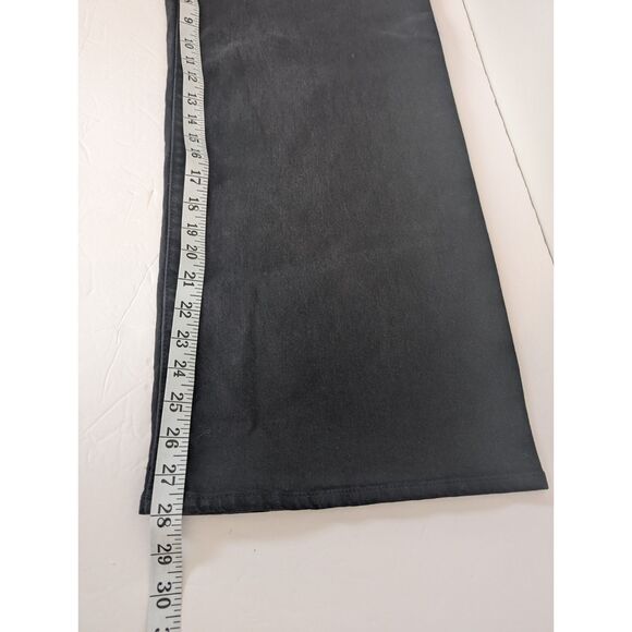 Women's High-Rise Sailor Wide Leg Jeans - Universal Thread - Black Size 8 - Picture 4 of 6